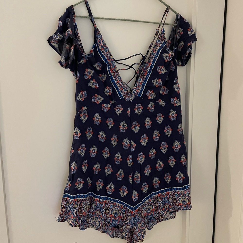 Off the Shoulder Romper